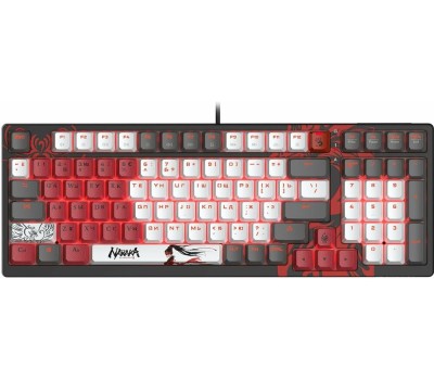 A4TECH Клавиатура Bloody S98 Naraka, проводная, USB, механическая, черный/красный [s98 naraka blms red plus]