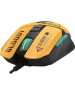 A4TECH Мышь проводная Bloody W63 Max Renegade, игровая, оптическая, 12000dpi, желтый и рисунок