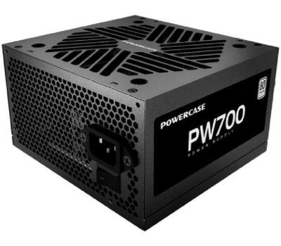 Powercase PW700 (80 Plus, ATX 2.31, 700W, APFC, DC-DC, 120mm Fan) / PS-700W-DC