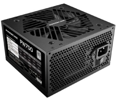 Powercase PW700 (80 Plus, ATX 2.31, 700W, APFC, DC-DC, 120mm Fan) / PS-700W-DC