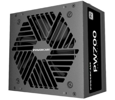 Powercase PW700 (80 Plus, ATX 2.31, 700W, APFC, DC-DC, 120mm Fan) / PS-700W-DC