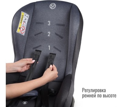 Автокресло детское SMART TRAVEL УУД Leader гр.0+/I, Blue