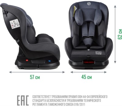 Автокресло детское SMART TRAVEL УУД Leader гр.0+/I, Blue