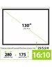 Экраны CACTUS Экран SIlverMotoExpert CS-PSSME-280X175-WT, 280х175 см, 16:10, настенно-потолочный белый