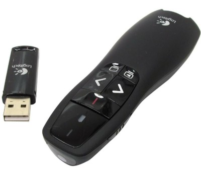 LOGITECH Презентер R400, черный [910-004252]