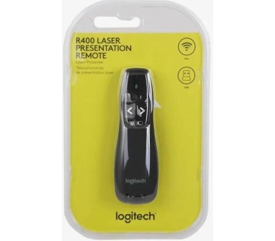 LOGITECH Презентер R400, черный [910-004252]