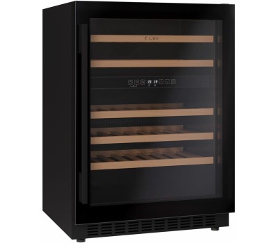 LEX Винный шкаф однокамерный LWD6046BL dual zone вместимость: 46 бутылок, черный