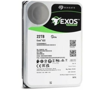 SEAGATE Жесткий диск серверный Exos X22 ST22000NM001E 22TB 3.5