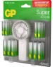 GP AA/AAA Батарейка Super 15A/24A/FANWETA21-2CRSBC24, 24 шт