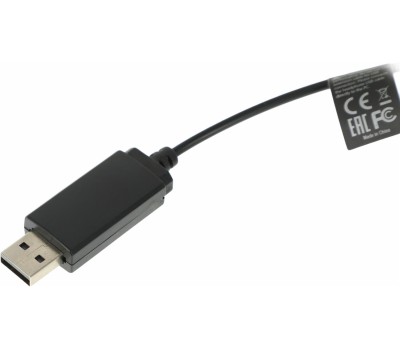 A4TECH Наушники накладные с микрофоном HU-11 черный (проводные, оголовье, кабель 2м, USB) (HU-11/USB/BLACK)