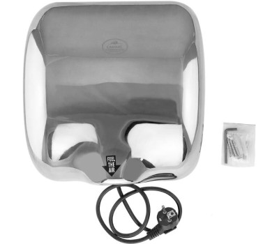 САНАКС - Сушилка для рук, скоростная, антивандальная корпус из нержавеющей стали, хромированная, 1800Вт 6950