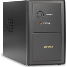 Источник бесперебойного питания EXEGATE (244541) POWER BLACK BNB-400 (400VA/2 евророзетки)