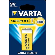 Элементы питания VARTA Крона 6F22 BL1 SUPER LIFE HEAVY DUTY 9V (2022) (2022101411)