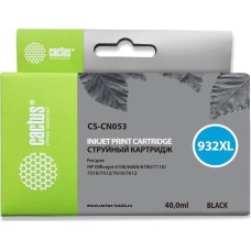 Картридж CACTUS CS-CN053 №932 черный (40мл) для HP DJ 6600