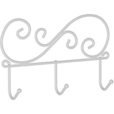 Вешалка настенная ЗМИ Кружева 3 Белая ВН 275
