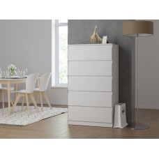 Комод НК-МЕБЕЛЬ STERN комод Т-8 (16 мм) 5-я Белый 72676244 (2 кор.)