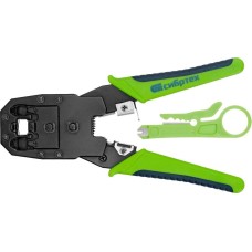 Клещи СИБРТЕХ Клещи для обжима телефонных и компьютерных клемм 4P, 6P, 8P, функция обрезания проводов