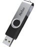 NETAC Флеш Диск 16GB U505 NT03U505N-016G-20BK USB2.0 черный/серебристый