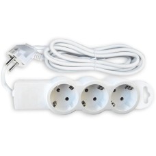 Удлигитель СПУТНИК Mi303CE 3роз*1,5м белый