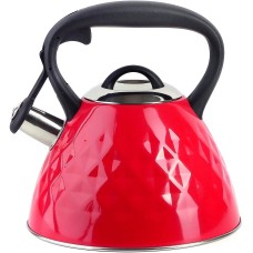 Чайник MAYER&BOCH 29777 Чайник мет 3 л пласт/руч со свист MB (х12)