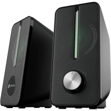 акустика OKLICK Колонки Оклик OK-120U 2.0 черный 6Вт