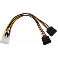 Кабель BURO Кабель Molex 8980 - SATA [bu-molex-2xsata]