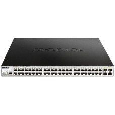 D-LINK Коммутатор DGS-1210-52MPP/ME/B, управляемый
