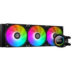 ID-COOLING Система водяного охлаждения SL360 XE, LCD, 4-pin, ARGB, 120мм, черный, retail