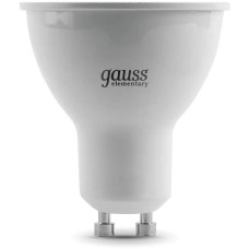 GAUSS Лампа светодиодная Elementary 13611 11Вт цок.:GU10 софит 180B 3000K св.свеч.бел.теп. (упак.:1шт)