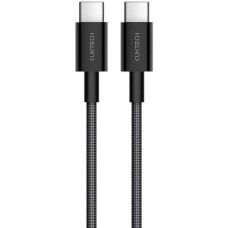 кабель CUKTECH USB кабель Type-C to braided cable（1.5m）3A 60W black CTC315P