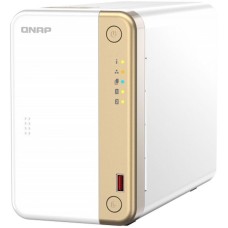 QNAP Сетевое хранилище NAS TS-262-4G 2-bay настольный Celeron N4505