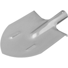 Лопата СИБРТЕХ Лопата штыковая, нержавеющая сталь, 200х265 мм, ребра жесткости, без черенка, 614375