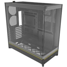 Корпус MONTECH Корпус ATX HS02, Midi-Tower, без БП, черный [hs02 black]
