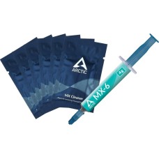 ARCTIC COOLING Термопаста ARCTIC MX-6 Thermal Compound 4 грамма with 6pcs MX Cleaner ACTCP00084A