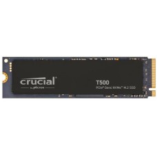 CRUCIAL Твердотельный накопитель SSD T500 2TB PCIe Gen4 NVMe M.2 SSD CT2000T500SSD8