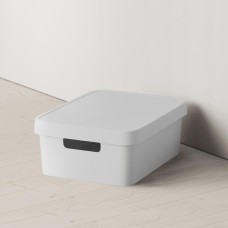 Ящик Ambient AFK024PPGR Ящик для хранения 11л Folk, светло-серый