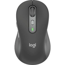 LOGITECH Мышь M750 L Large графитовый оптическая 4000dpi беспров. BT/Radio USB 5but (910-006266)