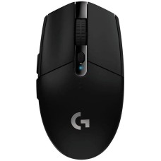 LOGITECH Мышь G304 Lightspeed черный оптическая 12000dpi беспров. USB 5but (910-005286)