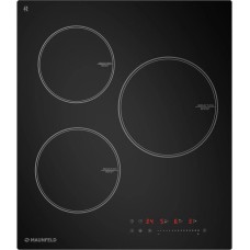 MAUNFELD Индукционная варочная поверхность CVI453STBK, конфорок: 3 шт., стеклокерамика, независимая, черный