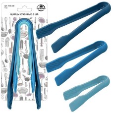 MULTIDOM Щипцы кухонные. 3 шт. Размеры 14,5/19,5/25 см. VL50-180