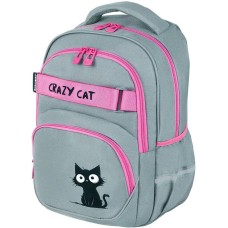 BRAUBERG Рюкзак с ортопедической спинкой Motion 273115 Crazy cat