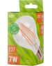 Светильник для растений светодиодный REV 32416 4 GARDEN А60/E27/7W FILAMENT 575-650Нм
