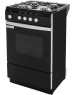 Плита газовая DE LUXE 5040.38Г (951120) чер.
