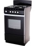 Плита газовая DE LUXE 5040.38Г (951120) чер.