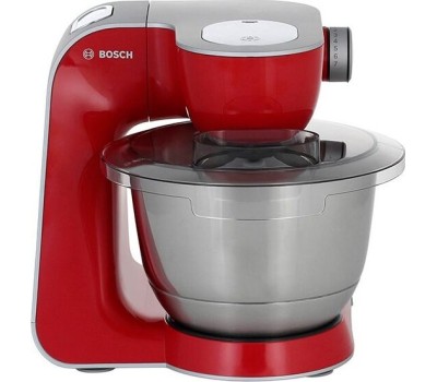 Кухонный комбайн BOSCH MUM58720 1000Вт красный/серебристый