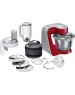 Кухонный комбайн BOSCH MUM58720 1000Вт красный/серебристый