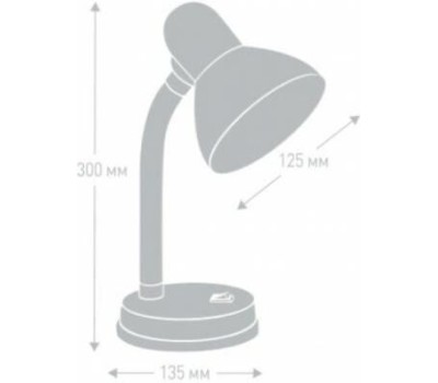 Светильник светодиодный CAMELION (10992) KD-301 C03 серебро