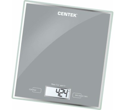 Весы кухонные CENTEK CT-2462 silver