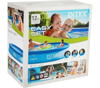 Бассейн надувной INTEX Бассейн с надувн.кольцом EASY SET 366x76см (в коробке) Арт. 28130NP