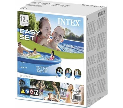 Бассейн надувной INTEX Бассейн с надувн.кольцом EASY SET 366x76см (в коробке) Арт. 28130NP